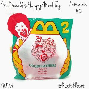 1995 McDonalds Happy Meal Toy NEW Animania